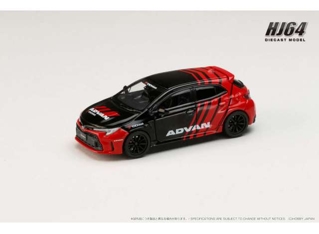 Toyota GR Corolla RZ, yokohama Advan Color