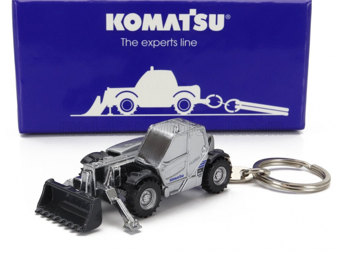 KOMATSU Portachiavi - Keyring Wh613 Elevator Telescopic - Cm. 6.0, Chrome