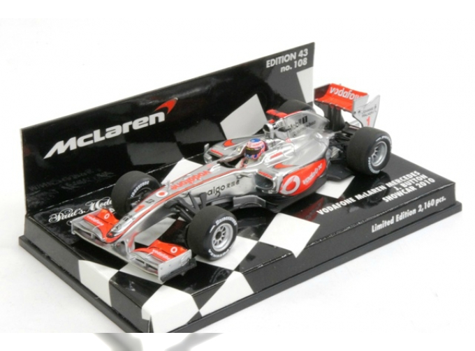 VODAFONE McLaren Mercedes - Jenson Button - Showcar 2010