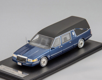 LINCOLN Towncar S&S Hearse (катафалк) 1997 Metallic Blue