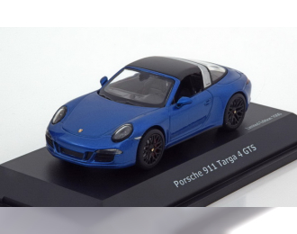 PORSCHE 911 Targa 4 GTS (991) 2015 Blue