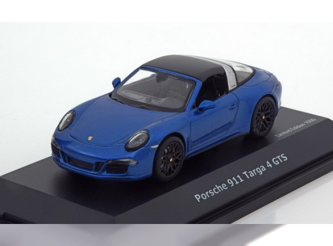 PORSCHE 911 Targa 4 GTS (991) 2015 Blue