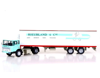 DAF 2600 Frigo (1962), turquoise /white