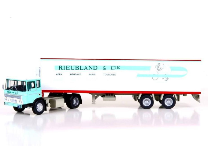 DAF 2600 Frigo (1962), turquoise /white