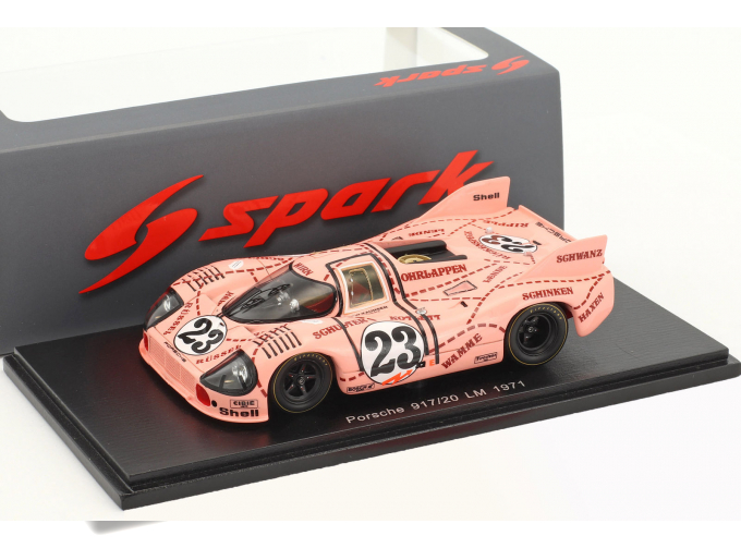 Porsche 917/20 "Pink Pig" #23 Le Mans 1971 R. Joest - W. Kauhsen