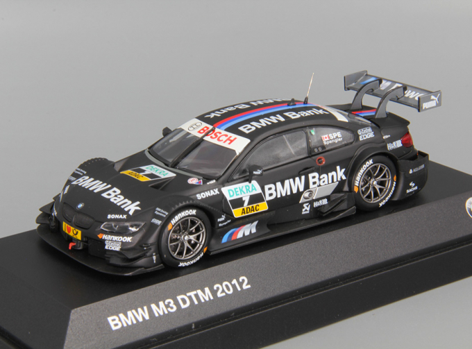 BMW M3 E92 DTM #7 Champion Spengler (2012), black