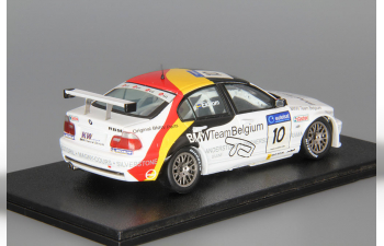 BMW 320i #10 T. Ekblom Team Belgium (2002), white / black / red / yellow