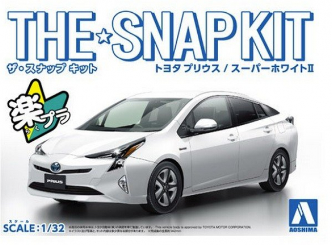 Сборная модель TOYOTA PRIUS (Super white II)