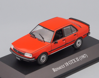 RENAULT 18 GTX II 1987 Red