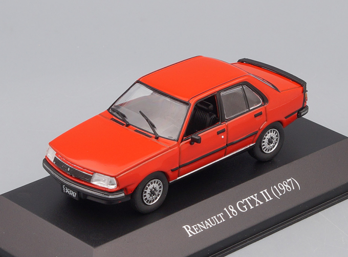 RENAULT 18 GTX II 1987 Red