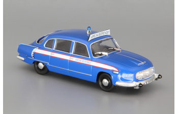 TATRA 603 Полиция Чехословакии, Полицейские Машины Мира 57, blue