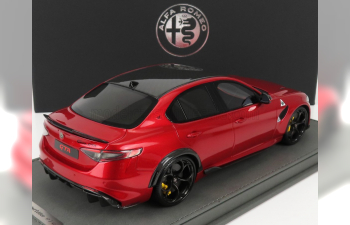 ALFA ROMEO Giulia Gta (2020) - Con Vetrina - With Showcase, Rosso Gta - Red Met