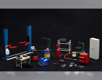 Набор аксессуаров Set Garage Officina Tool Set Kit - Version 2, Various