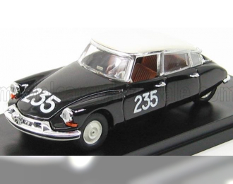 CITROEN Ds19 №235 Mille Miglia (1957) Renaud - Gordine, Black White