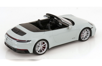 PORSCHE 911 (992) Carrera 4 GTS Convertible (2020), light grey