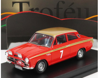FORD Lotus Cortina №7 Rally Montecarlo P.r.Procter - D.Mabbs (1966), Red Gold