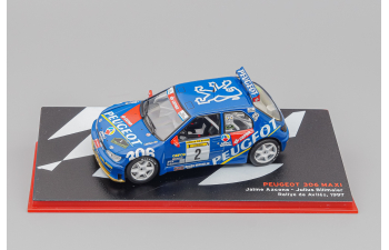 PEUGEOT 306 Maxi Jaime Azcona - Julius Billmaier (1997), blue