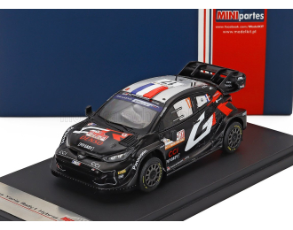 TOYOTA Yaris Gr Rally1 Hybrid Team Toyota Gazoo Racing Wrt №17 2nd Rally Sardinia (2024) Sebastien Ogier - Vincent Landais, Matt Black