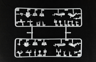 Сборная модель WWII British Paratroops In Action Set A