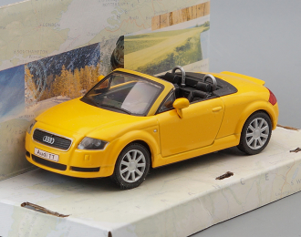 AUDI TT Cabriolret, yellow