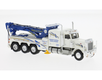 PETERBILT 359  эвакуатор Midwest Truck (1973), белый/синий
