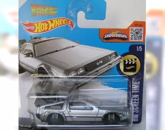 DeLOREAN Time Machine Hover Mode, anodized silver