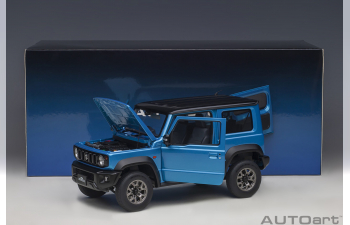 SUZUKI JIMNY Sierra (JB74), blue / black roof