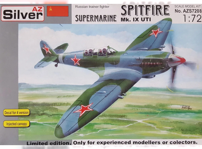 Сборная модель Самолет Supermarine Spitfire Mk.IX UTI