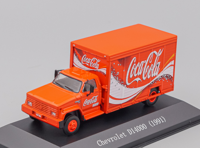 CHEVROLET D14000 Truck Cassonato Coca-cola 1991, red