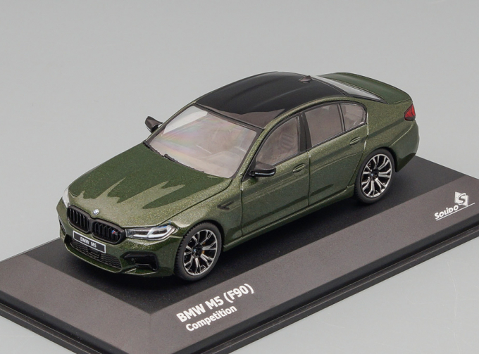 BMW 5-series M5 (f90) Competition (2021), green