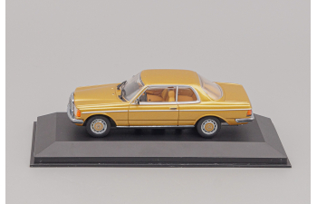 (Б/У) MERCEDES-BENZ W123 Coupe 230 CE, gold