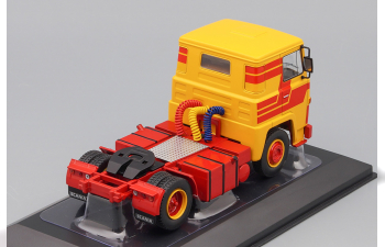 SCANIA LBT 141 (1976), yellow / red