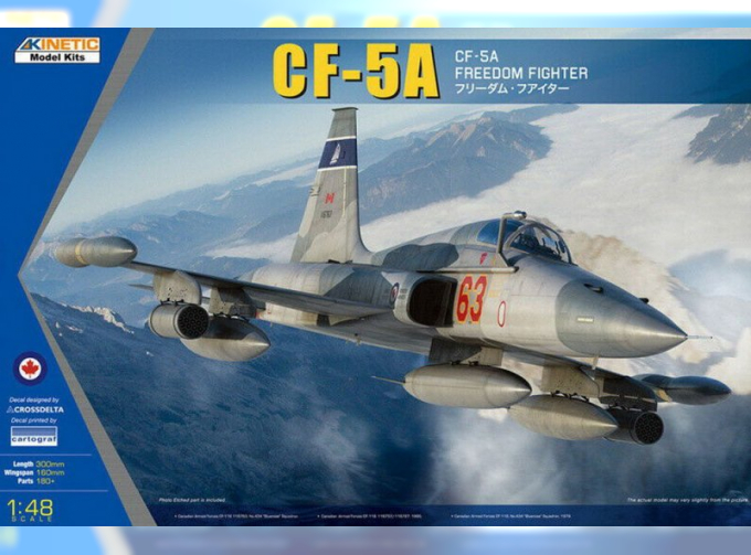 Сборная модель CF-5A Freedom Fighter