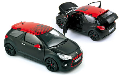 CITROËN DS3 Racing Loeb 2012 Matt Black/Red