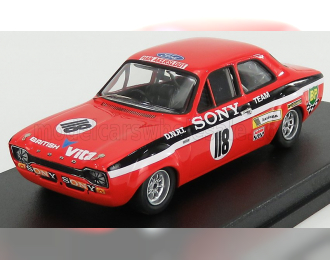 FORD Escort Mki №11 3rd Coupes Benelux Zandvoort (1971) Y.Fontaine, Red Black White