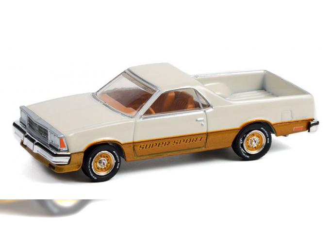 CHEVROLET El Camino SS 1980 White/Gold