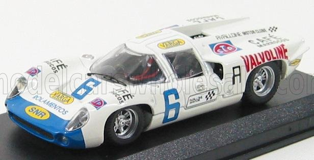 LOLA T70 N 6 Taruma 1971 A.c. Avallone, White Blue