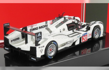 PORSCHE 919 2.0l Turbo V4 Hybrid Team Porsche №20 24h Le Mans (2014) T.Bernhard - B.Hartley - M.Webber, White Light Grey