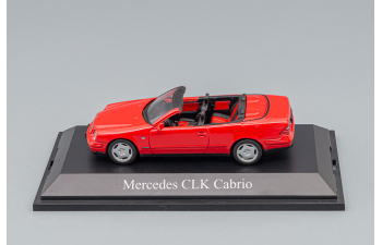 MERCEDES-BENZ CLK Cabrio (1999), red met.