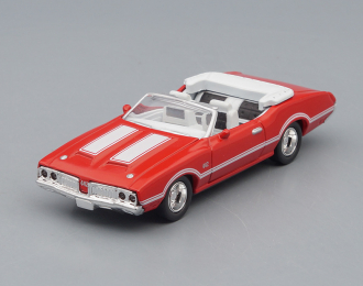 OLDSMOBILE 4-4-2, red / white