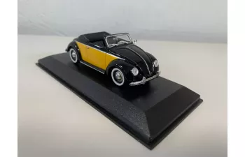 VOLKSWAGEN HEBMUELLER CABRIOLET (1949), black/yellow