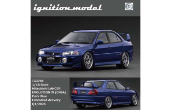 MITSUBISHI Lancer Evolution IV (CN9A), dark blue