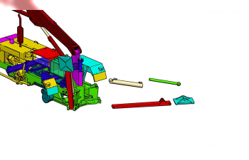 Сборная модель ПЭА-1 "Карпатец" (комплект для самостоятельной сборки)