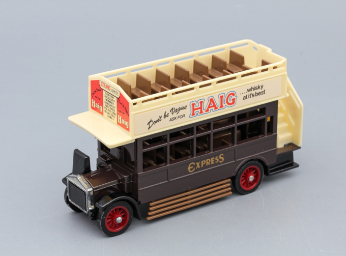 AEC S Type Bus 1922, brown / beige