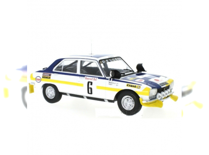 PEUGEOT 504 ti #6 Mikkola/Todt победитель Rally Marokko 1975