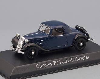 CITROEN Traction 7C Faux Cabriolet (1937), dark blue