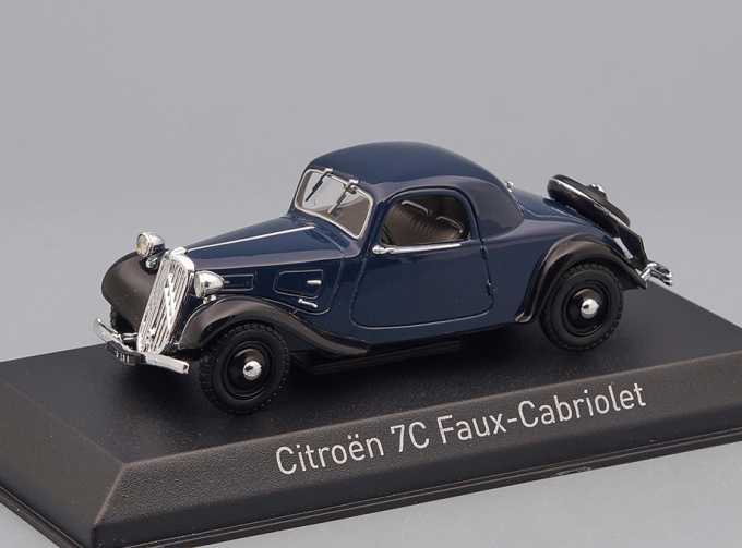 CITROEN Traction 7C Faux Cabriolet (1937), dark blue