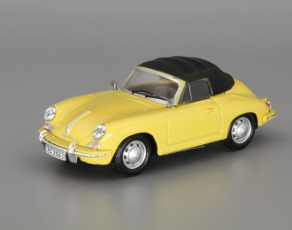 PORSCHE 356B Cabriolet Soft Top, light yellow