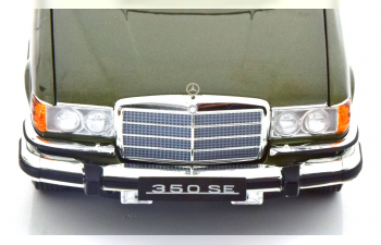 MERCEDES-BENZ 350 SE W116 US-Version (1973), dark green-metallic