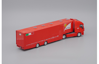 IVECO Stralis (2014) Ferrari F1 Team Transporter Truck, red